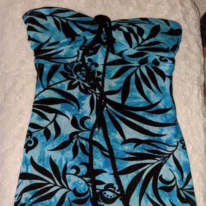 Flirty Strapless Summer Dress